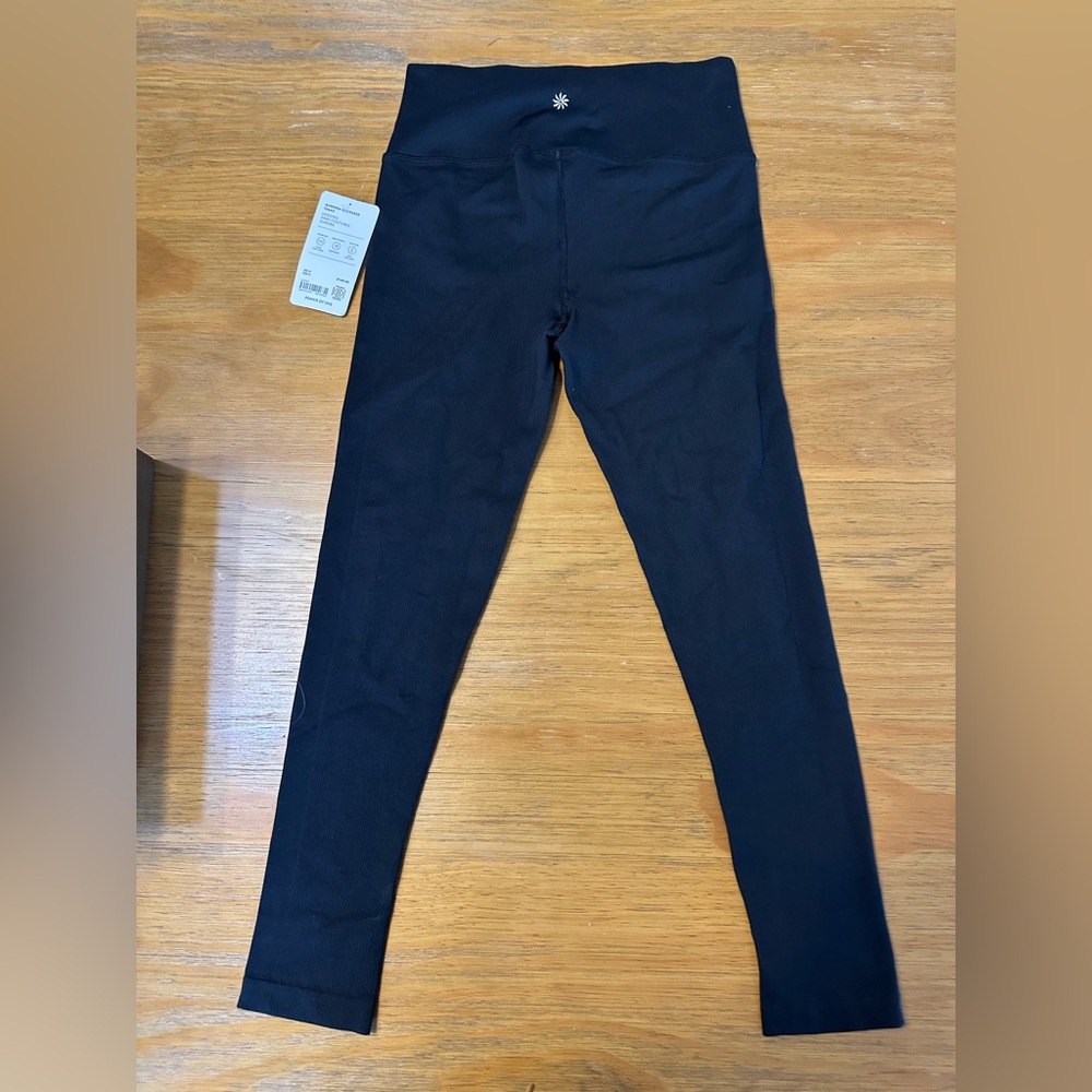 Atheta Aurora Seamless Tight  Black Ribbed Leggings